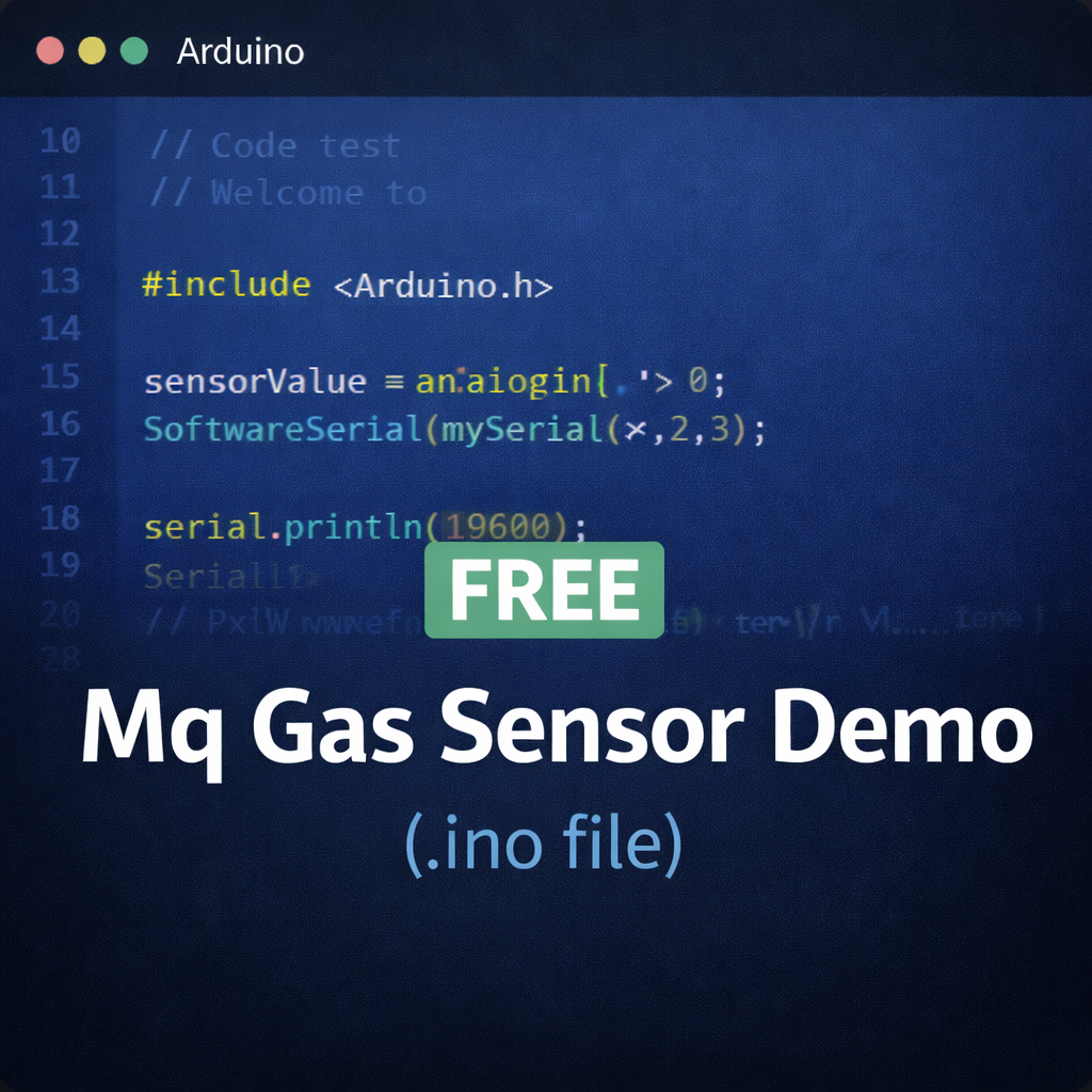 MQ Gas Sensor Demo